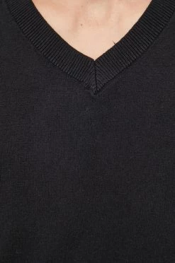 Ανδρικά Χωρίς φερμουάρ Βαμβακερό πουλόβερ GAP χρώμα: μαύρο, -Gap Κατάστημα unnamed file 257