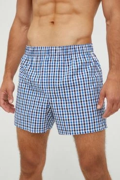 Ανδρικά Μπόξερ και σλιπ Βαμβακερό μποξεράκι GAP μπλε