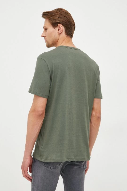 Ανδρικά Μπλουζάκια Βαμβακερό μπλουζάκι GAP πράσινο 5 Ανδρικά Μπλουζάκια Βαμβακερό μπλουζάκι GAP πράσινο - Image 3