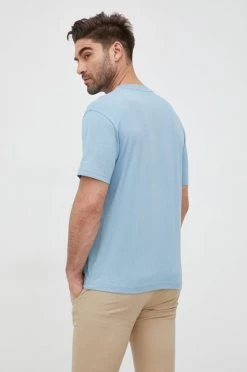 Ανδρικά Μπλουζάκια Βαμβακερό μπλουζάκι GAP ανοιχτό μπλε -Gap Κατάστημα unnamed file 2638