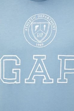 Ανδρικά Μπλουζάκια Βαμβακερό μπλουζάκι GAP ανοιχτό μπλε -Gap Κατάστημα unnamed file 2640