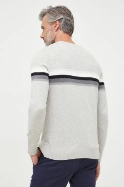 Ανδρικά Χωρίς φερμουάρ Βαμβακερό πουλόβερ GAP χρώμα: γκρι, -Gap Κατάστημα unnamed file 270