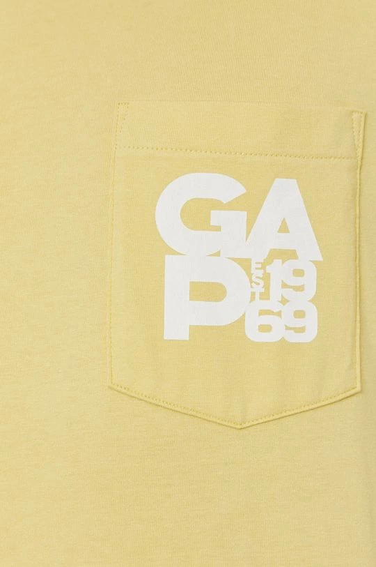 Ανδρικά Μπλουζάκια Μπλουζάκι GAP χρώμα: κίτρινο 8 Ανδρικά Μπλουζάκια Μπλουζάκι GAP χρώμα: κίτρινο - Image 6