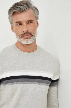 Ανδρικά Χωρίς φερμουάρ Βαμβακερό πουλόβερ GAP χρώμα: γκρι, -Gap Κατάστημα unnamed file 271