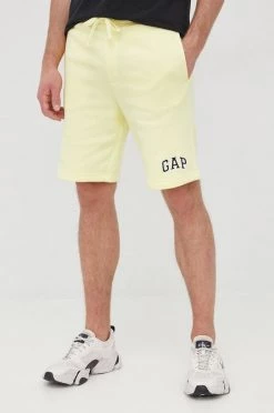 Ανδρικά Σορτς GAP χρώμα: κίτρινο