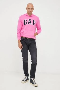 Ανδρικά Χωρίς φερμουάρ Μπλούζα GAP ροζ, -Gap Κατάστημα unnamed file 304