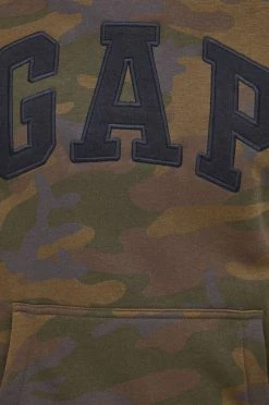 Ανδρικά Χωρίς φερμουάρ Μπλούζα GAP πράσινο, με κουκούλα -Gap Κατάστημα unnamed file 33