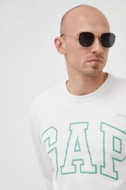 Ανδρικά Χωρίς φερμουάρ Μπλούζα GAP μπεζ, -Gap Κατάστημα unnamed file 364