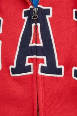 Ανδρικά Με φερμουάρ Μπλούζα GAP κόκκινο, με κουκούλα -Gap Κατάστημα unnamed file 38