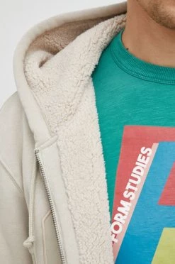 Ανδρικά Με φερμουάρ Μπλούζα GAP μπεζ, με κουκούλα -Gap Κατάστημα unnamed file 387