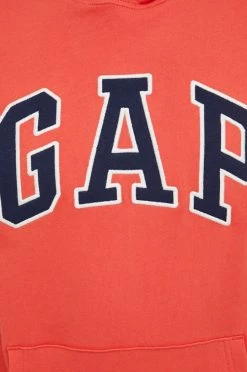 Ανδρικά Χωρίς φερμουάρ Βαμβακερή μπλούζα GAP κόκκινο, με κουκούλα -Gap Κατάστημα unnamed file 397