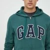 Ανδρικά Με φερμουάρ Βαμβακερή μπλούζα GAP πράσινο, με κουκούλα -Gap Κατάστημα unnamed file 398
