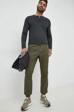 Ανδρικά Υφασμάτινα Παντελόνι GAP πράσινο