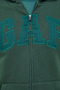 Ανδρικά Με φερμουάρ Μπλούζα GAP πράσινο, με κουκούλα -Gap Κατάστημα unnamed file 441