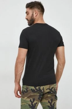 Ανδρικά Μπλουζάκια Βαμβακερό μπλουζάκι GAP μαύρο -Gap Κατάστημα unnamed file 453