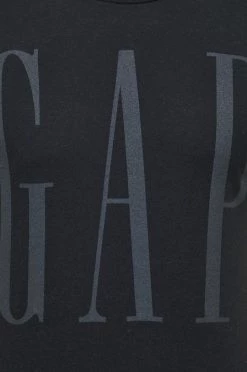 Ανδρικά Μπλουζάκια Βαμβακερό μπλουζάκι GAP μαύρο -Gap Κατάστημα unnamed file 455