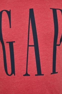 Ανδρικά Μπλουζάκια Βαμβακερό μπλουζάκι GAP κόκκινο -Gap Κατάστημα unnamed file 460