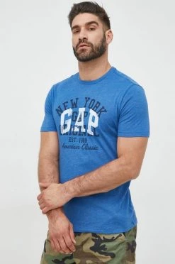 Ανδρικά Μπλουζάκια Βαμβακερό μπλουζάκι GAP βάσκας -Gap Κατάστημα unnamed file 464