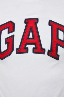 Ανδρικά Μπλουζάκια Βαμβακερό μπλουζάκι GAP άσπρο -Gap Κατάστημα unnamed file 474