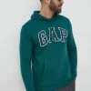 Ανδρικά Χωρίς φερμουάρ Μπλούζα GAP πράσινο, με κουκούλα -Gap Κατάστημα unnamed file 475