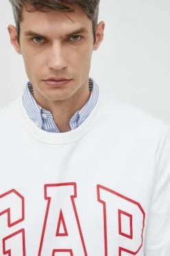 Ανδρικά Χωρίς φερμουάρ Μπλούζα GAP άσπρο, -Gap Κατάστημα unnamed file 486