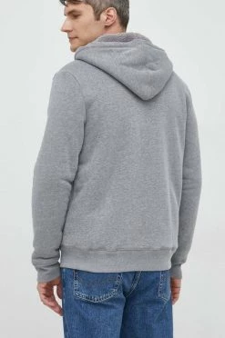 Ανδρικά Με φερμουάρ Μπλούζα GAP γκρι, με κουκούλα -Gap Κατάστημα unnamed file 506