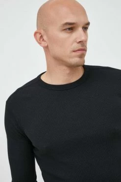 Ανδρικά Μακρυμάνικα Longsleeve GAP μαύρο, -Gap Κατάστημα unnamed file 543