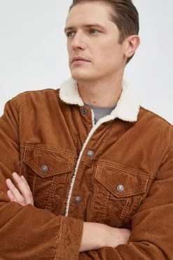 Ανδρικά Κοντά μπουφάν Μπουφάν με κορδόνι GAP καφέ, -Gap Κατάστημα unnamed file 568