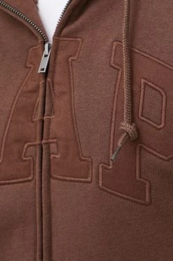 Ανδρικά Με φερμουάρ Μπλούζα GAP καφέ, -Gap Κατάστημα unnamed file 57