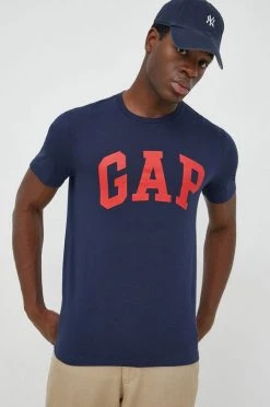 Ανδρικά Μπλουζάκια Βαμβακερό μπλουζάκι GAP πολύχρωμο