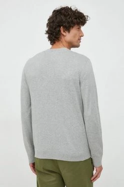 Ανδρικά Χωρίς φερμουάρ Βαμβακερό πουλόβερ GAP χρώμα: γκρι, -Gap Κατάστημα unnamed file 620