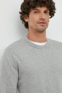 Ανδρικά Χωρίς φερμουάρ Βαμβακερό πουλόβερ GAP χρώμα: γκρι, -Gap Κατάστημα unnamed file 623