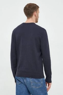 Ανδρικά Χωρίς φερμουάρ Βαμβακερό πουλόβερ GAP χρώμα: ναυτικό μπλε, -Gap Κατάστημα unnamed file 631