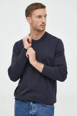 Ανδρικά Χωρίς φερμουάρ Βαμβακερό πουλόβερ GAP χρώμα: ναυτικό μπλε, -Gap Κατάστημα unnamed file 632