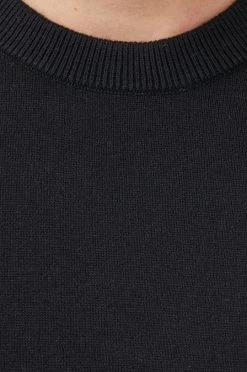 Ανδρικά Χωρίς φερμουάρ Βαμβακερό πουλόβερ GAP χρώμα: μαύρο, -Gap Κατάστημα unnamed file 655