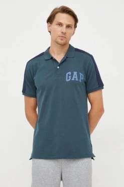 Ανδρικά Πόλο μπλουζάκια Πόλο GAP τιρκουάζ -Gap Κατάστημα unnamed file 685