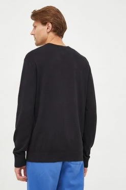 Ανδρικά Χωρίς φερμουάρ Βαμβακερό πουλόβερ GAP χρώμα: μαύρο, -Gap Κατάστημα unnamed file 693