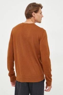 Ανδρικά Χωρίς φερμουάρ Βαμβακερό πουλόβερ GAP χρώμα: καφέ, -Gap Κατάστημα unnamed file 708