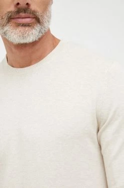 Ανδρικά Χωρίς φερμουάρ Βαμβακερό πουλόβερ GAP χρώμα: μπεζ, -Gap Κατάστημα unnamed file 720