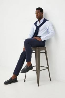 Ανδρικά Χωρίς φερμουάρ Βαμβακερό πουλόβερ GAP χρώμα: ναυτικό μπλε, -Gap Κατάστημα unnamed file 726