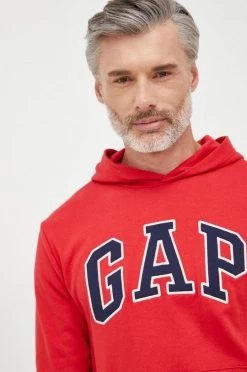 Ανδρικά Χωρίς φερμουάρ Μπλούζα GAP κόκκινο, -Gap Κατάστημα unnamed file 753