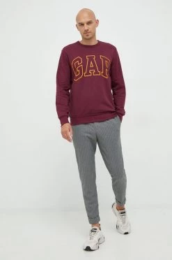 Ανδρικά Χωρίς φερμουάρ Μπλούζα GAP μοβ, -Gap Κατάστημα unnamed file 770