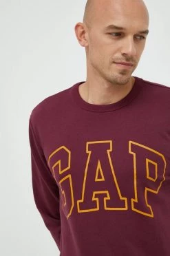 Ανδρικά Χωρίς φερμουάρ Μπλούζα GAP μοβ, -Gap Κατάστημα unnamed file 772