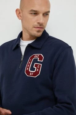 Ανδρικά Χωρίς φερμουάρ Μπλούζα GAP ναυτικό μπλε, -Gap Κατάστημα unnamed file 782