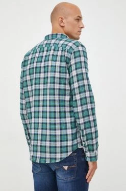 Ανδρικά Πουκάμισα Βαμβακερό πουκάμισο GAP χρώμα: πράσινο, -Gap Κατάστημα unnamed file 808