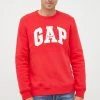 Ανδρικά Χωρίς φερμουάρ Μπλούζα GAP κόκκινο,