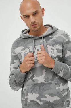 Ανδρικά Χωρίς φερμουάρ Μπλούζα GAP γκρι, -Gap Κατάστημα unnamed file 82