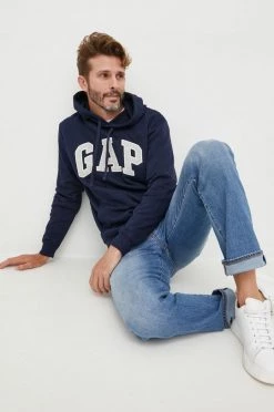 Ανδρικά Χωρίς φερμουάρ Μπλούζα GAP ναυτικό μπλε, -Gap Κατάστημα unnamed file 834