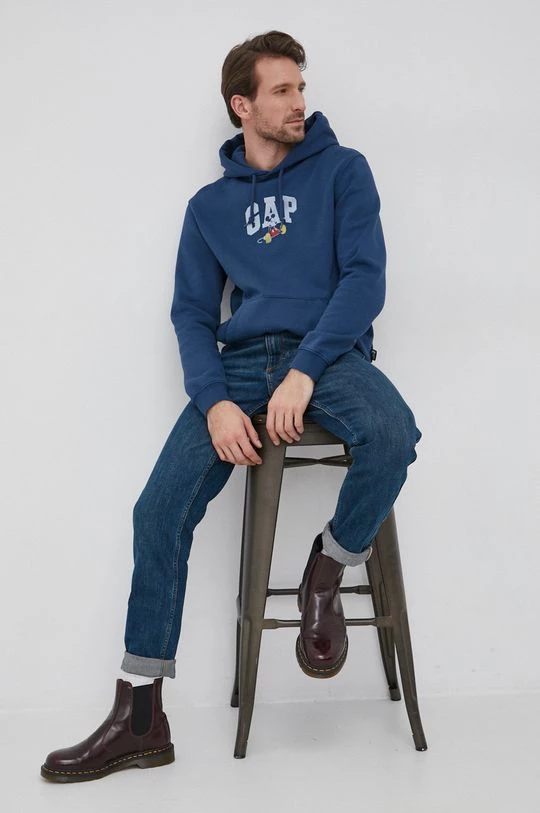 Χωρίς φερμουάρ Μπλούζα GAP ναυτικό μπλε 4 Χωρίς φερμουάρ Μπλούζα GAP ναυτικό μπλε - Image 2