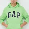Ανδρικά Χωρίς φερμουάρ Βαμβακερή μπλούζα GAP πράσινο, με κουκούλα -Gap Κατάστημα unnamed file 973